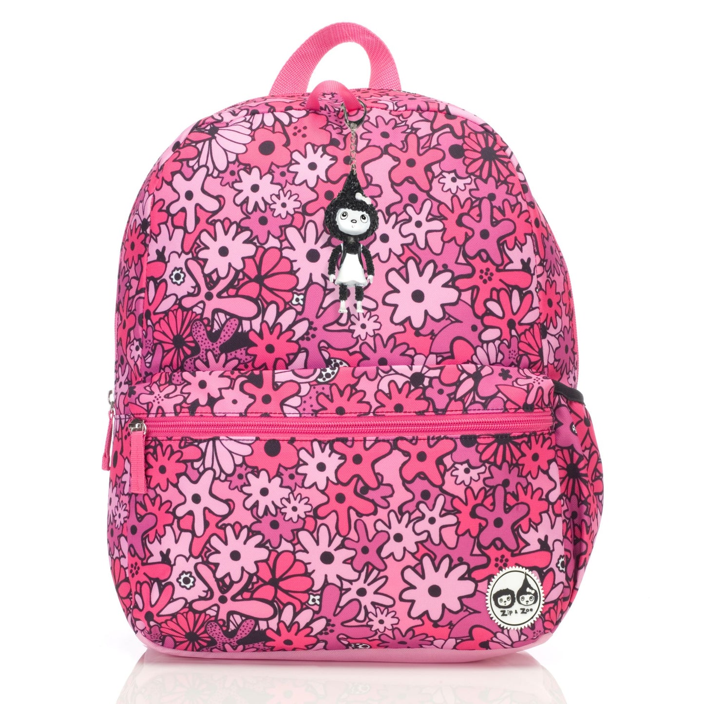 Zip & Zoe Junior Backpack Floral - Pink