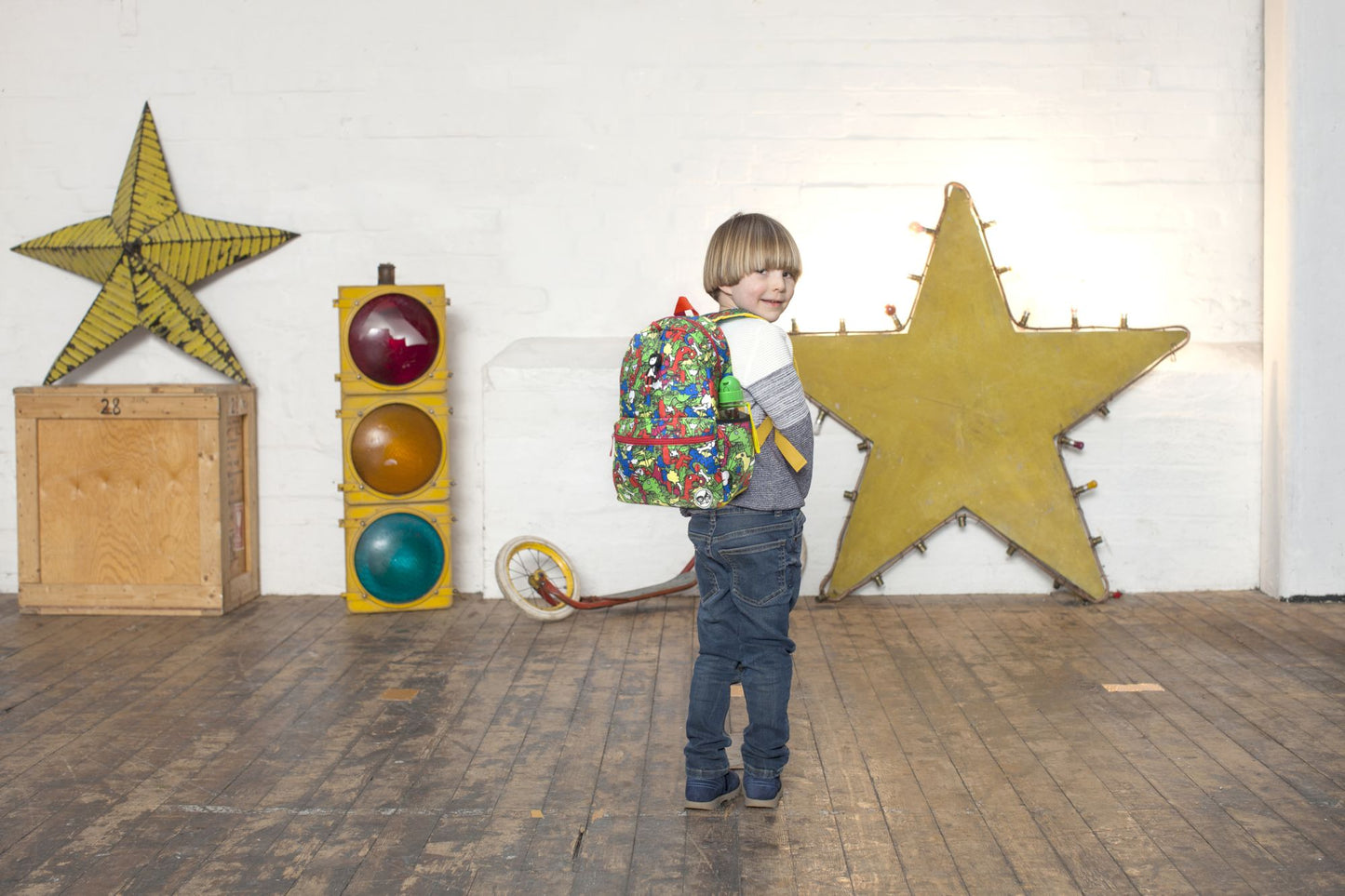 Zip & Zoe Junior Backpack Dino - Multi