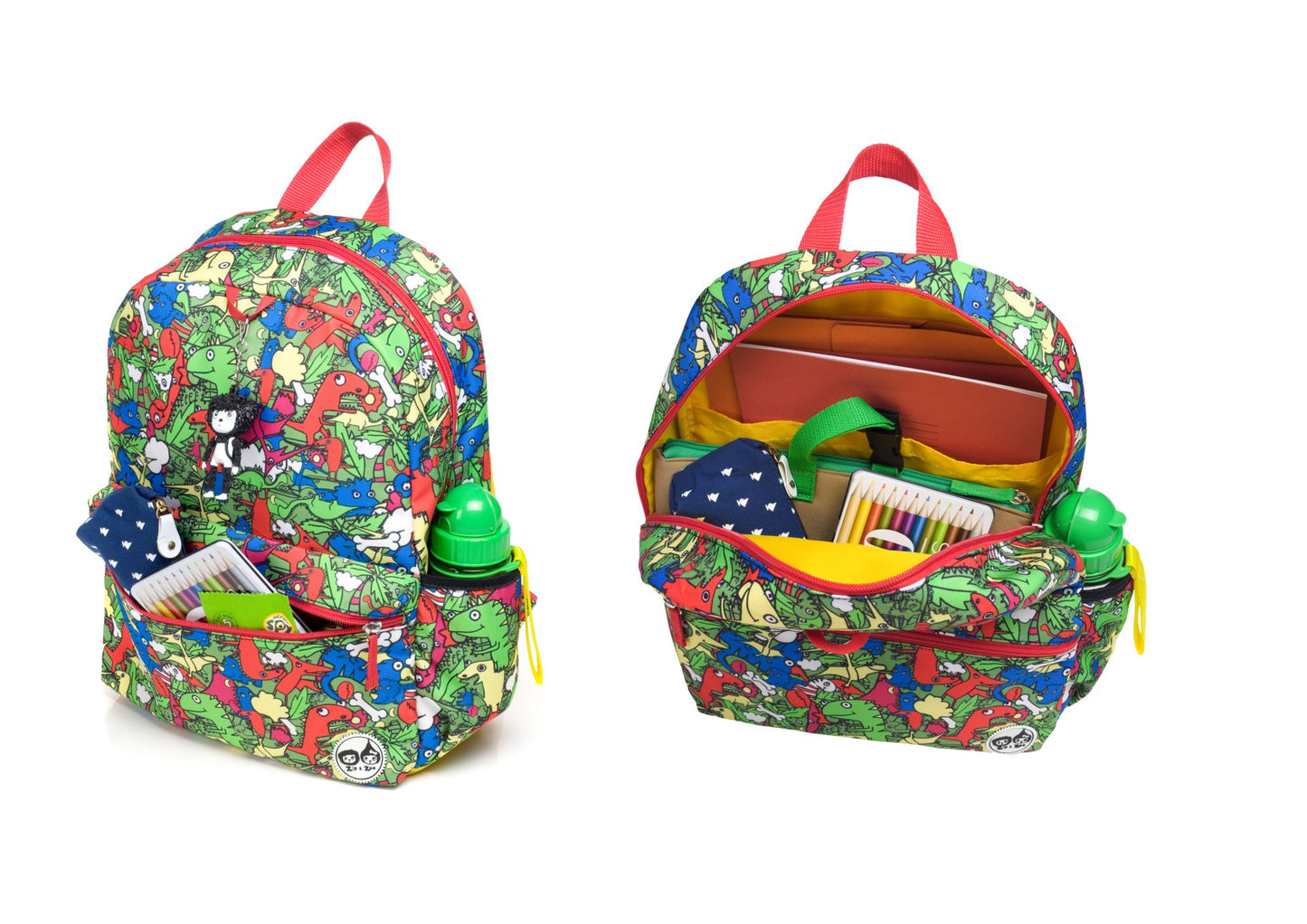 Zip & Zoe Junior Backpack Dino - Multi