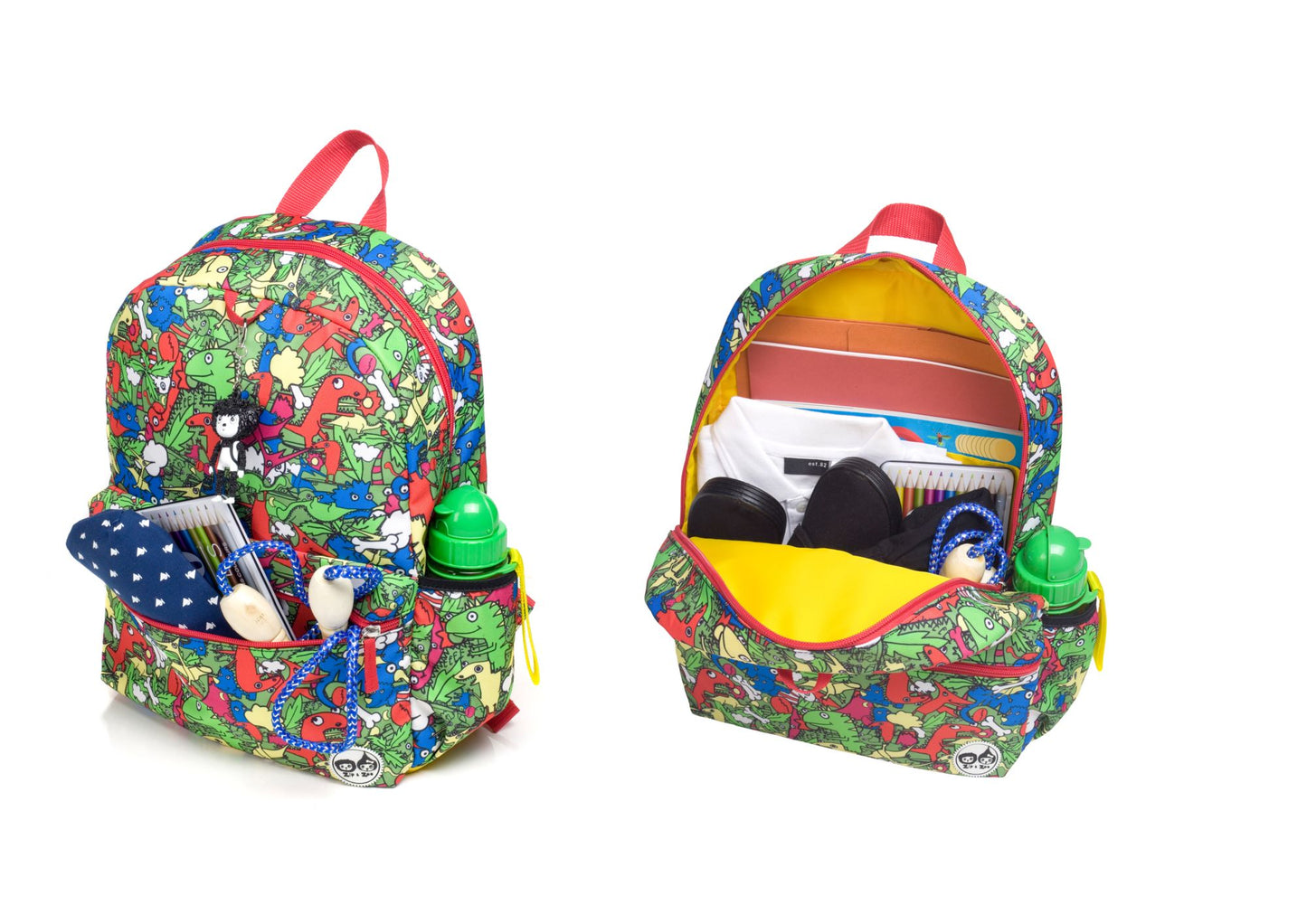Zip & Zoe Junior Backpack Dino - Multi