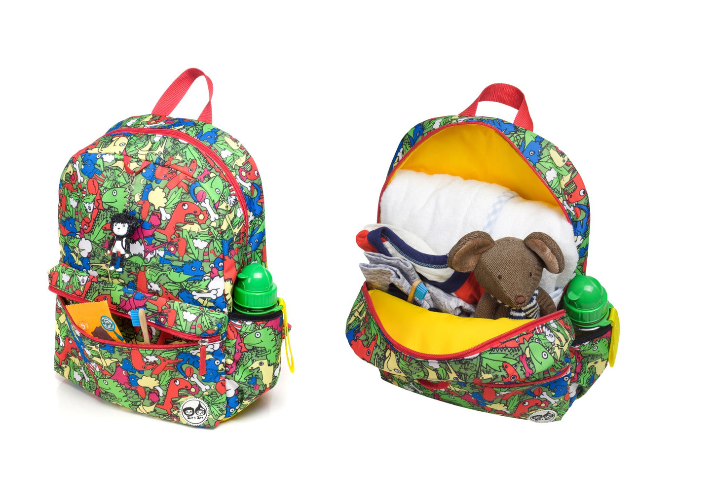 Zip & Zoe Junior Backpack Dino - Multi