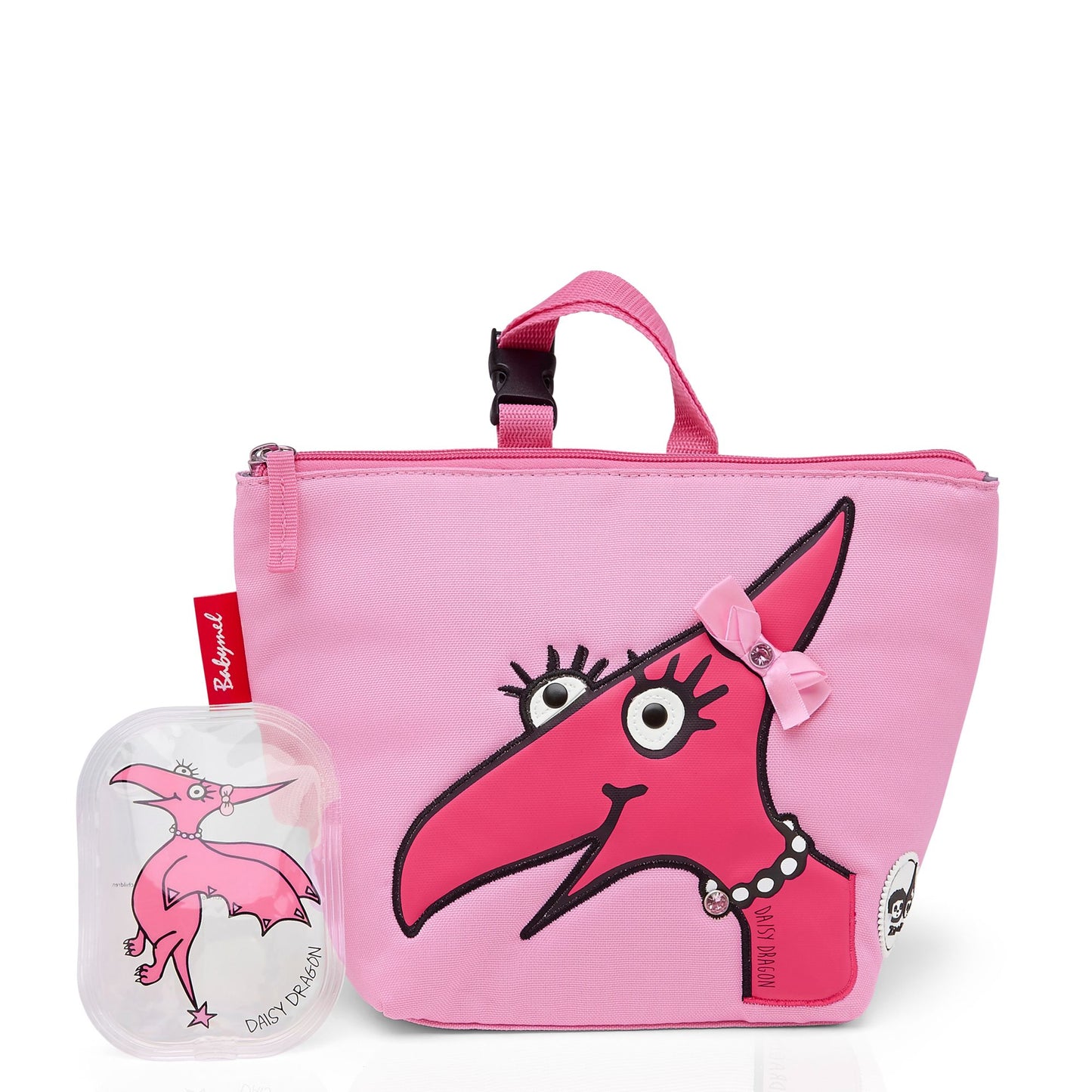 Zip & Zoe Junior Backpack Bright Pink/Daisy Bundle