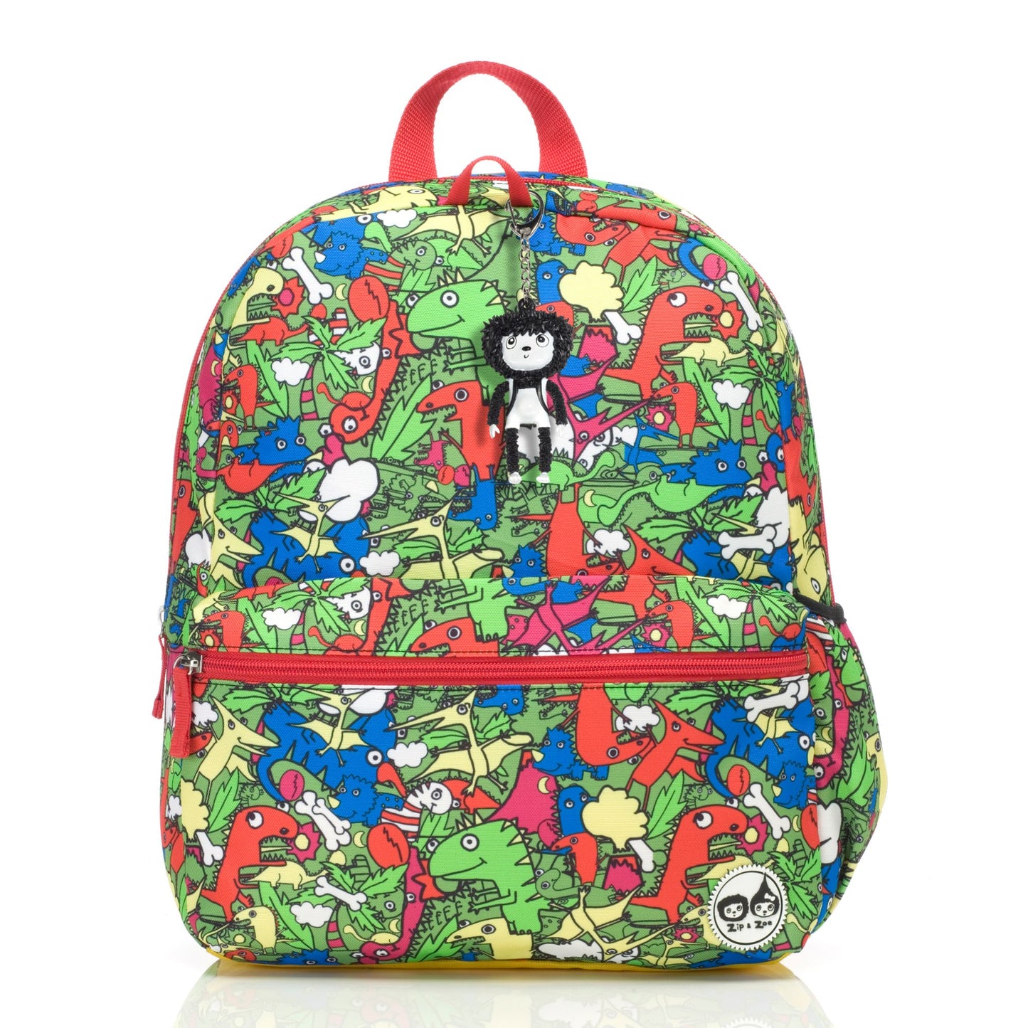 Zip & Zoe Junior Backpack Dino Multi/Dylan Bundle