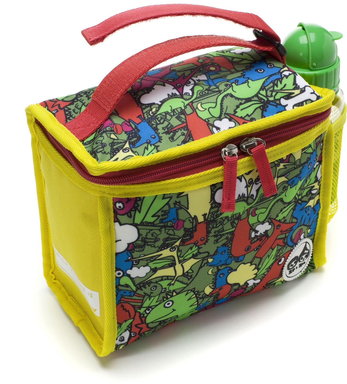 Zip and Zoe Zipped Lunch bag and Ice pack Dino Multi