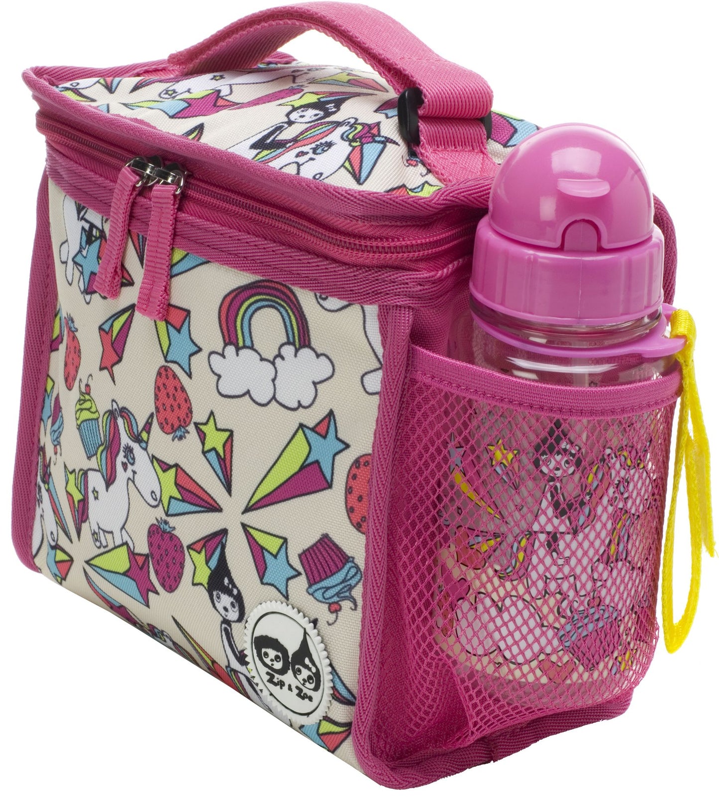 Zip and Zoe Zipped Lunch bag and Ice pack Unicorn
