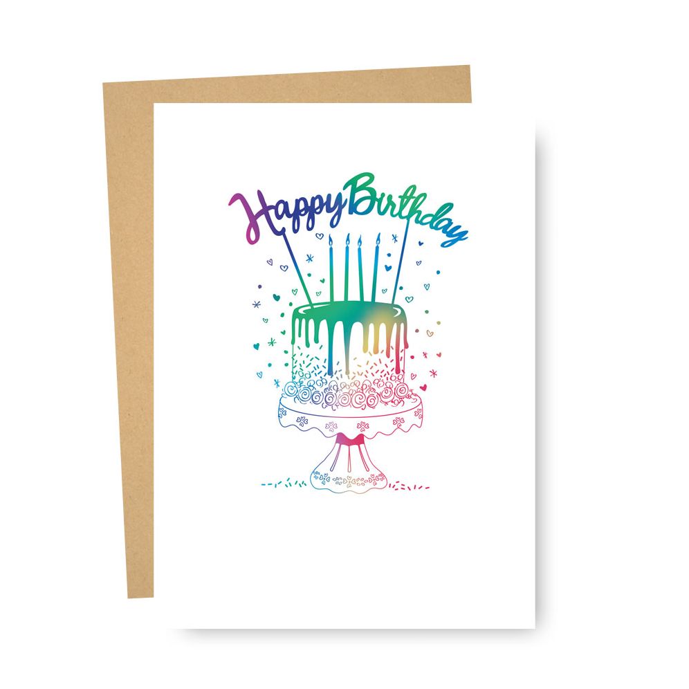 BDAY Cake Foil