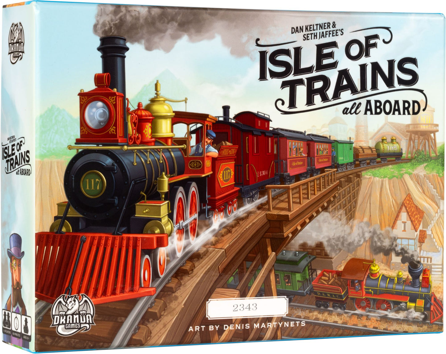 Isle of Trains All Aboard Base Game by Seth Jaffee, Dan Keltner