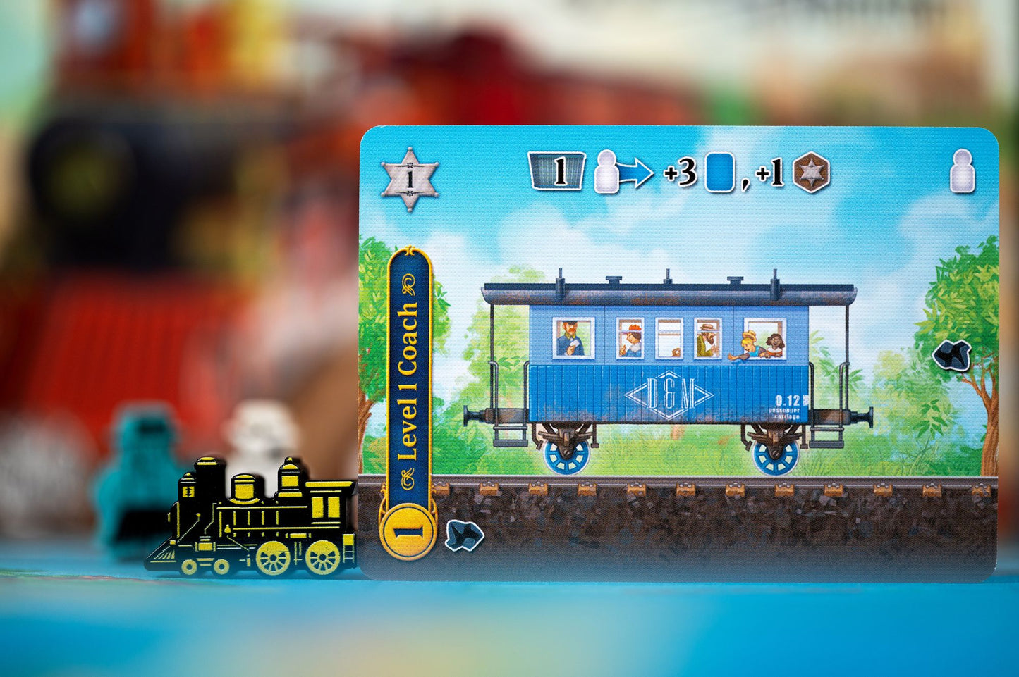 Isle of Trains All Aboard Base Game by Seth Jaffee, Dan Keltner