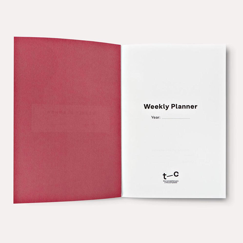 Laurel No.2 Undated Weekly Planner