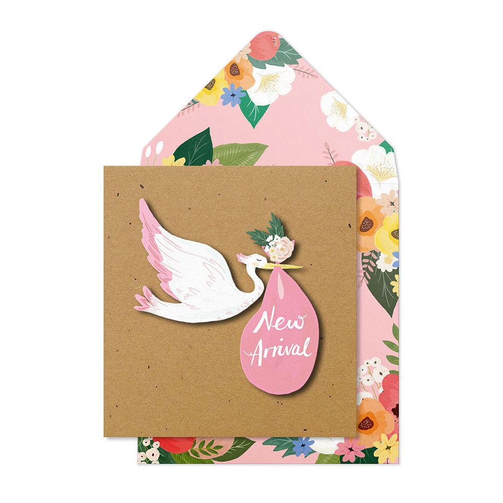 BABY Pink Stork