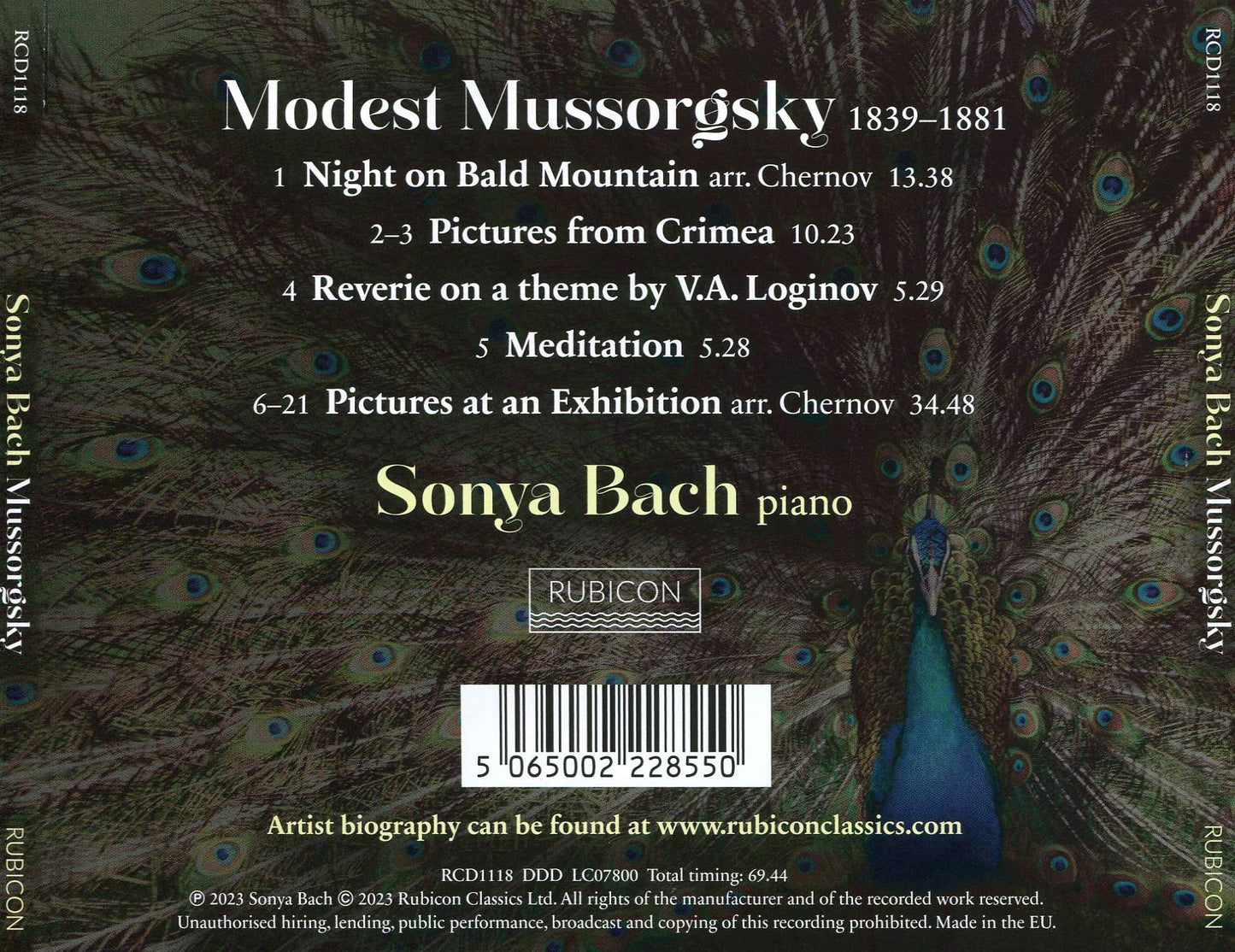 Mussorgsky: Pictures at an Exhibition; Pictures from Crimea; Night on Bald Mountain; etc.