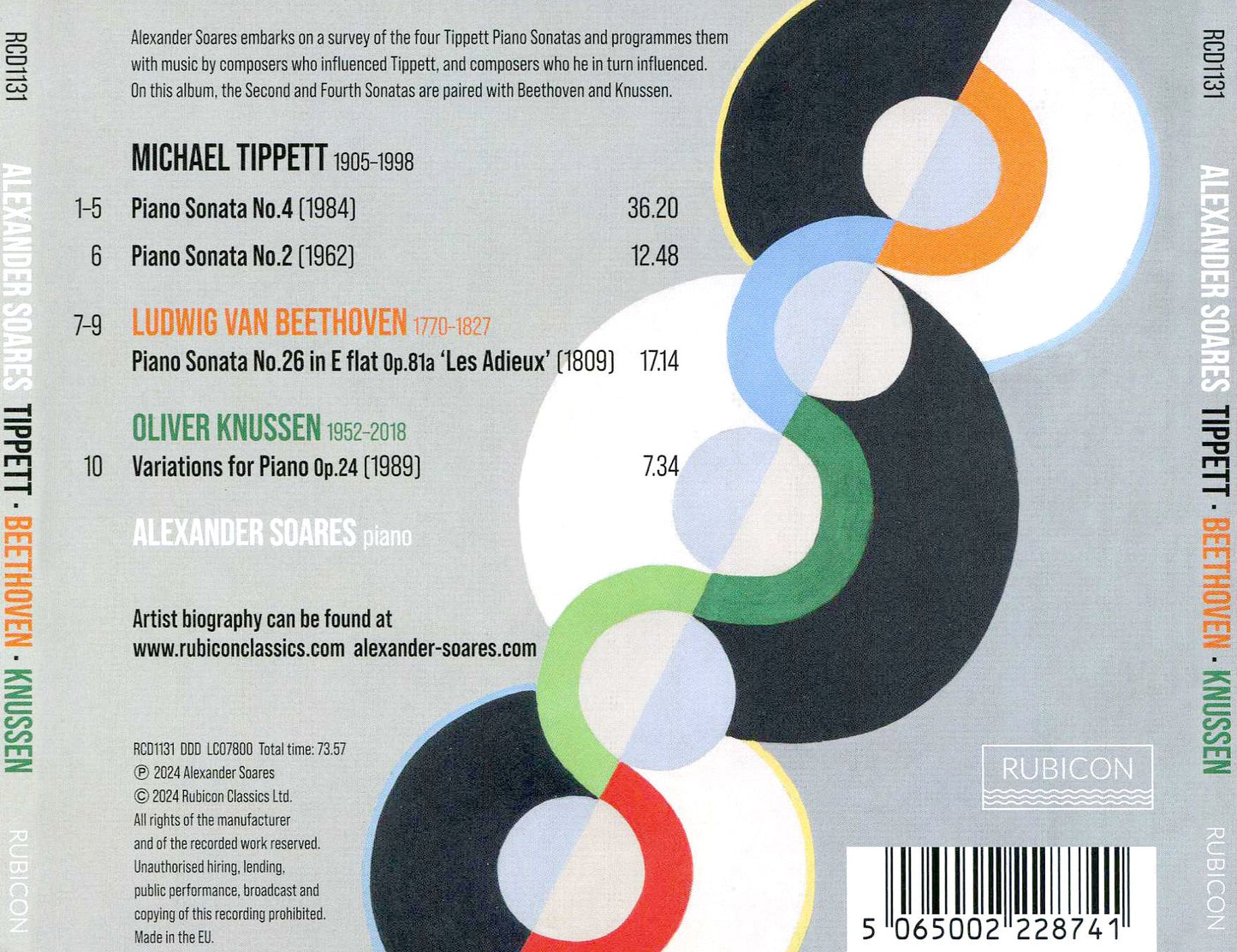 Tippet Beethoven Knussen