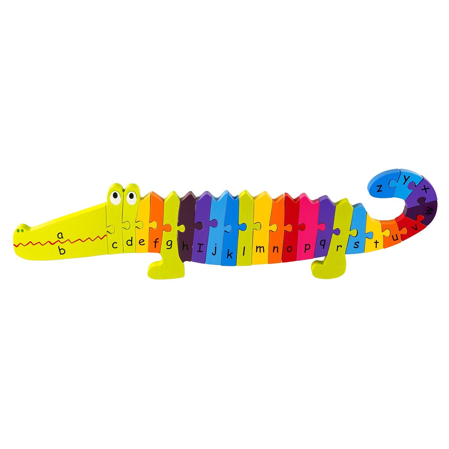 Alphabet Crocodile Puzzle