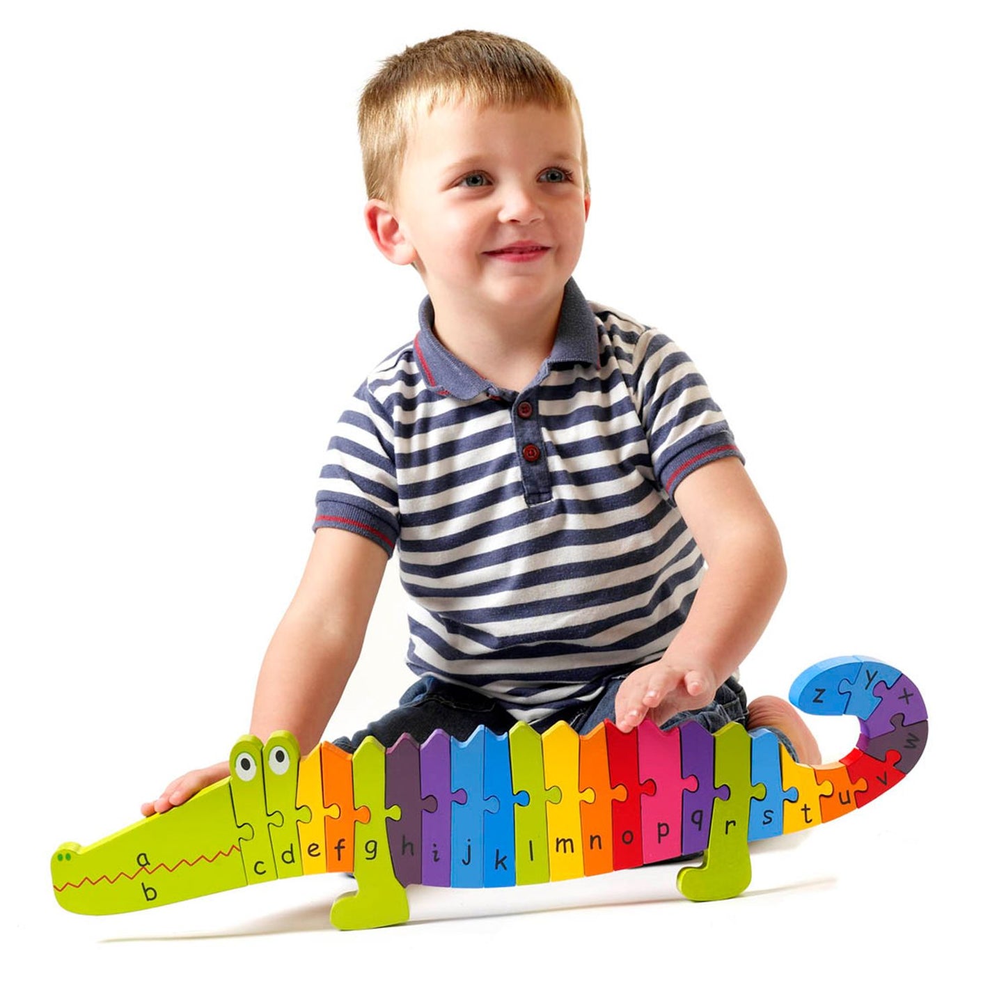 Alphabet Crocodile Puzzle