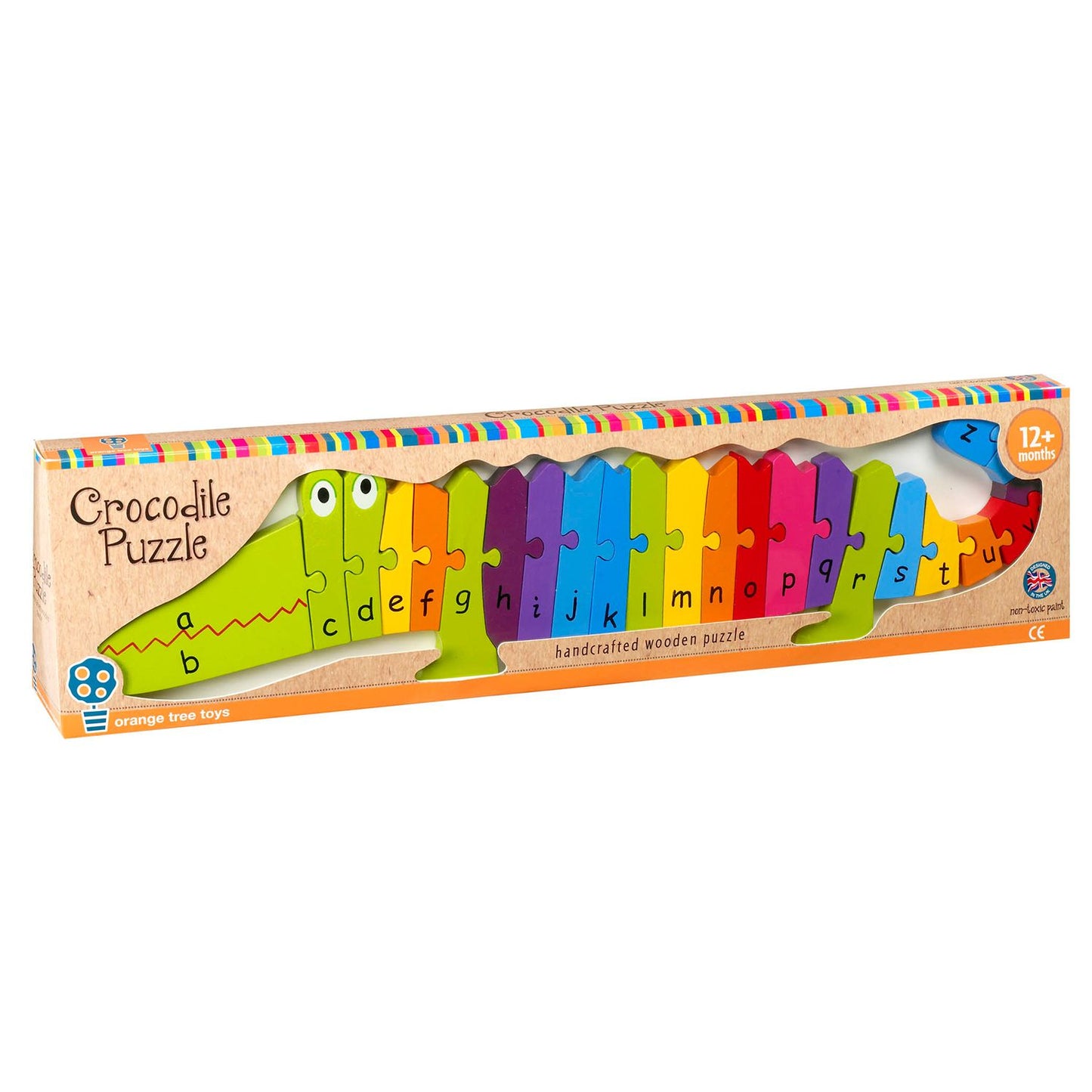 Alphabet Crocodile Puzzle