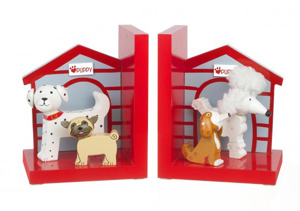 Puppy Love Bookends