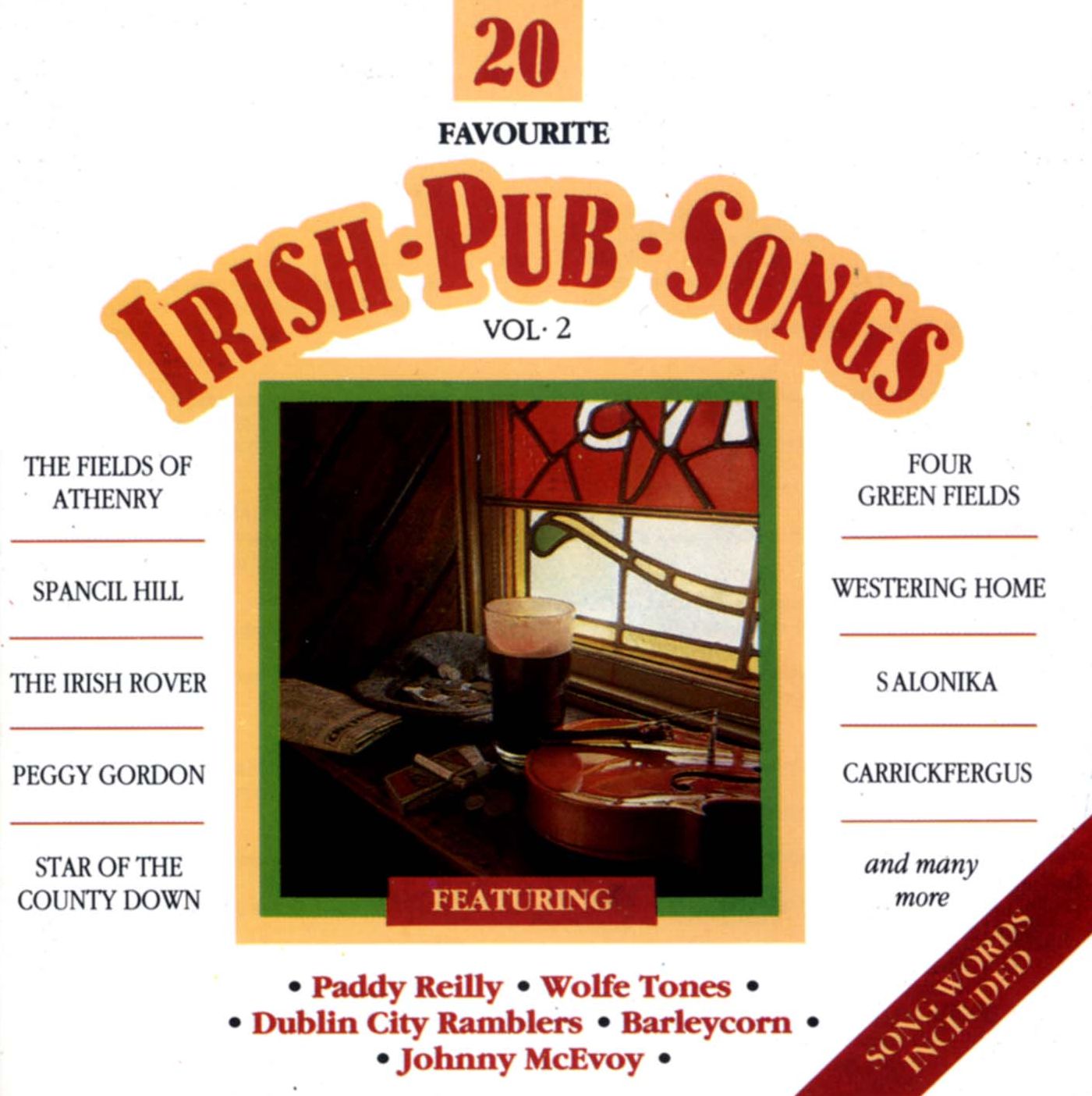 20 Favourite Irish Pub Songs, Vol. 2