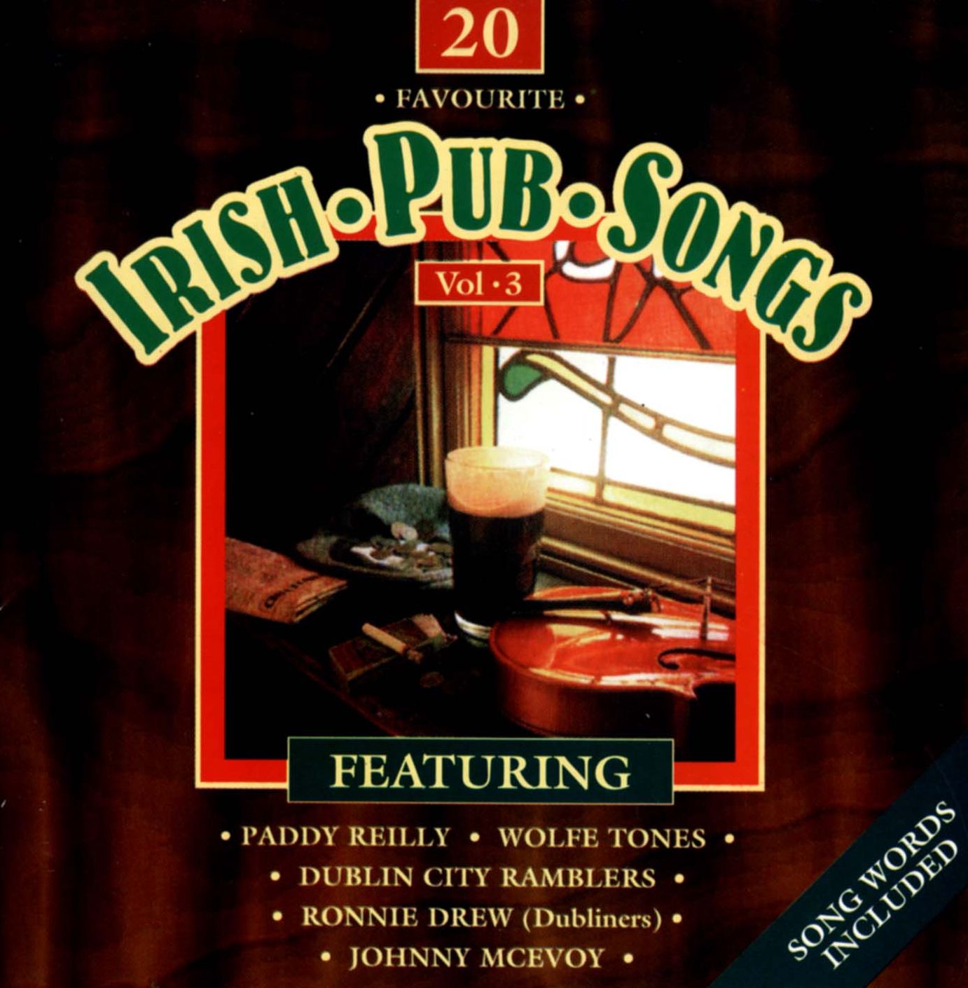 20 Favourite Irish Pub Songs, Vol. 3
