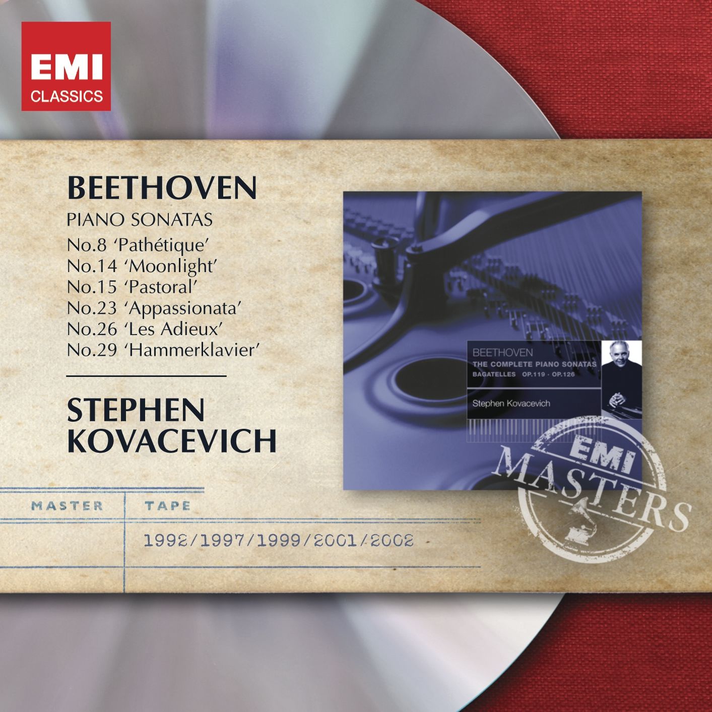 Beethoven: Piano Sonatas Nos. 8, 14, 21, 23, 26 & 29