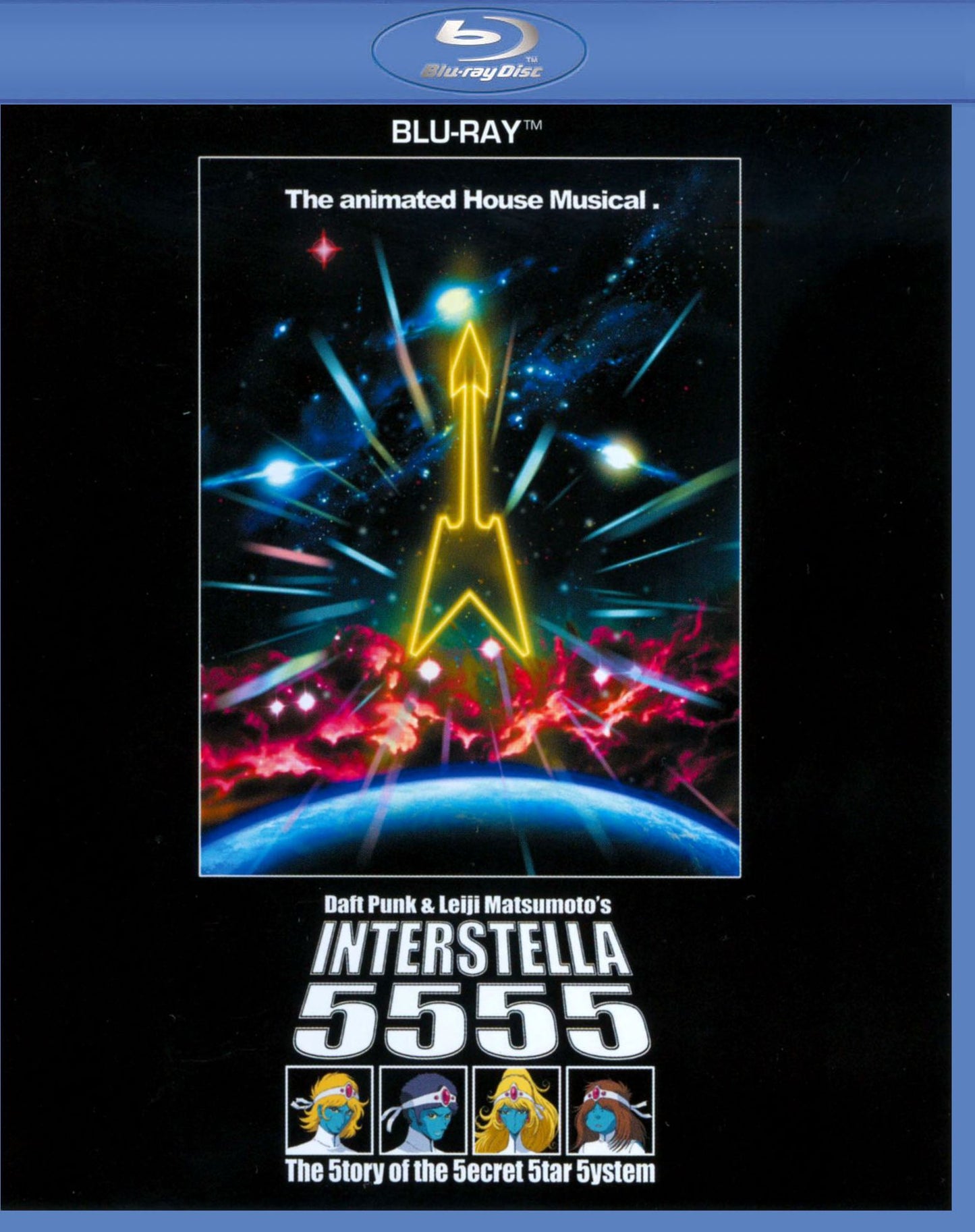 Daft Punk & Leiji Matsumoto's Interstella 5555: The 5tory of the 5ecret 5tar 5ystem [Blu-ray]