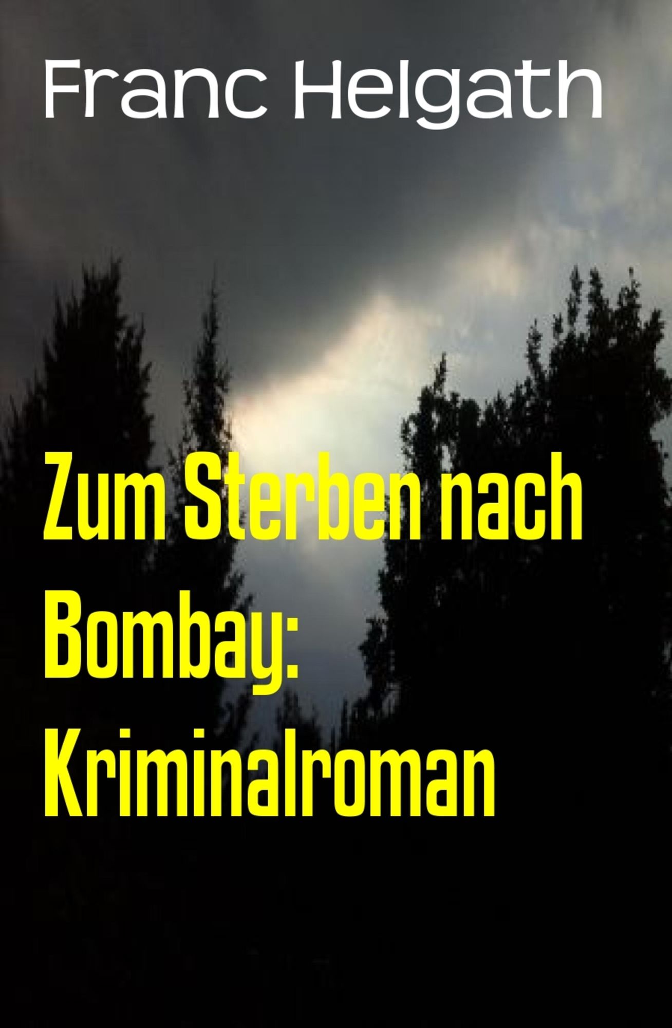 Zum Sterben nach Bombay: Kriminalroman