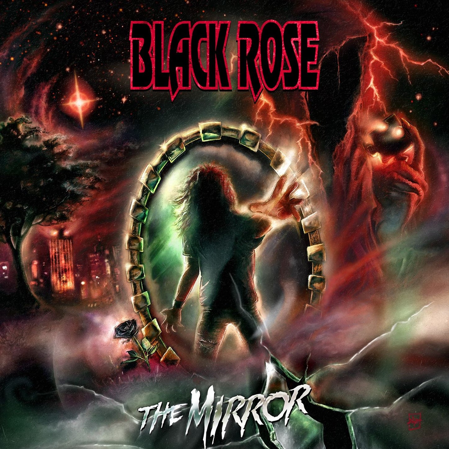 Mirror (Black Rose)