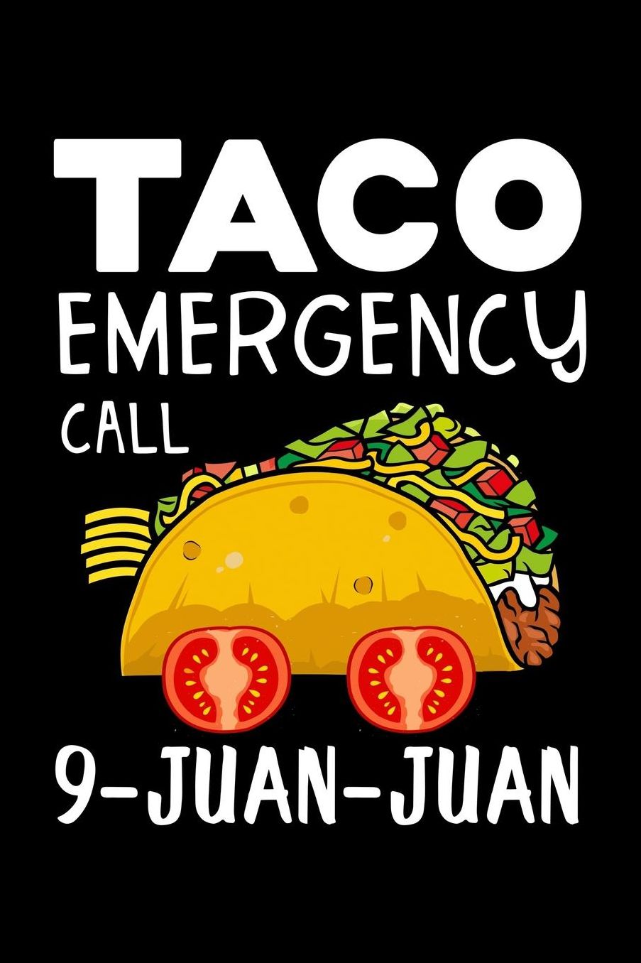 Taco emergency call 9-juan-juan: Composition Journal Notebook Wide Ruled with 100 lined pages for you as budget planner or password organizer or your kids as a back to school or kindergarten gift