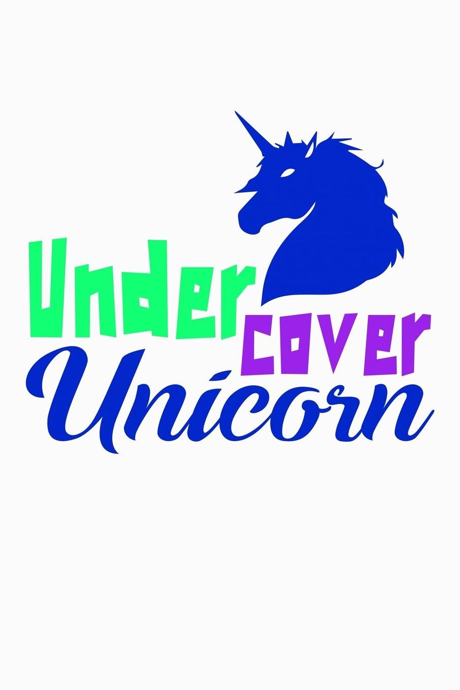 Unicorn: College Ruled Notebook