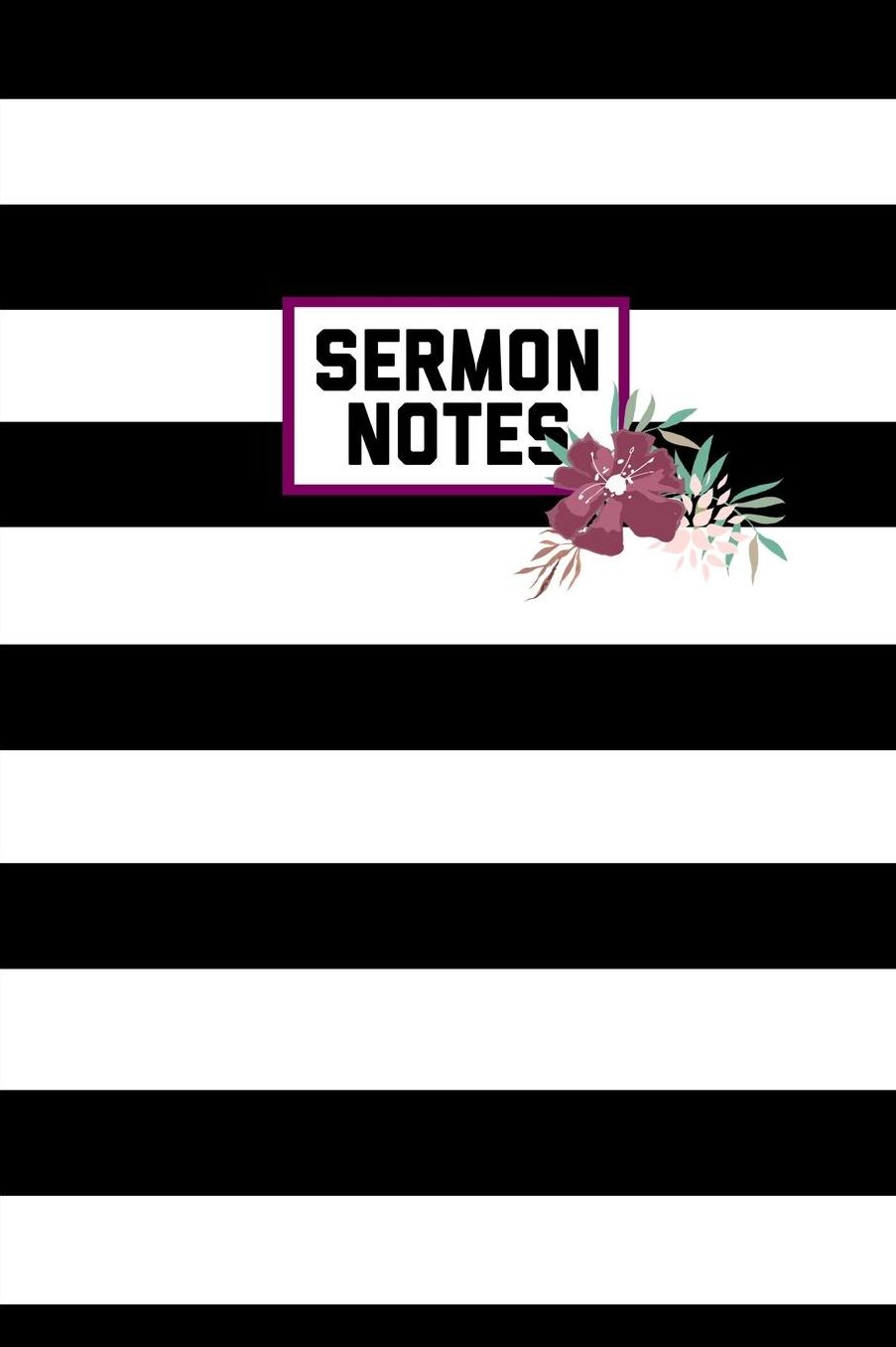 Sermon Notes: And Prayer Journal Perfect For Church Notebook