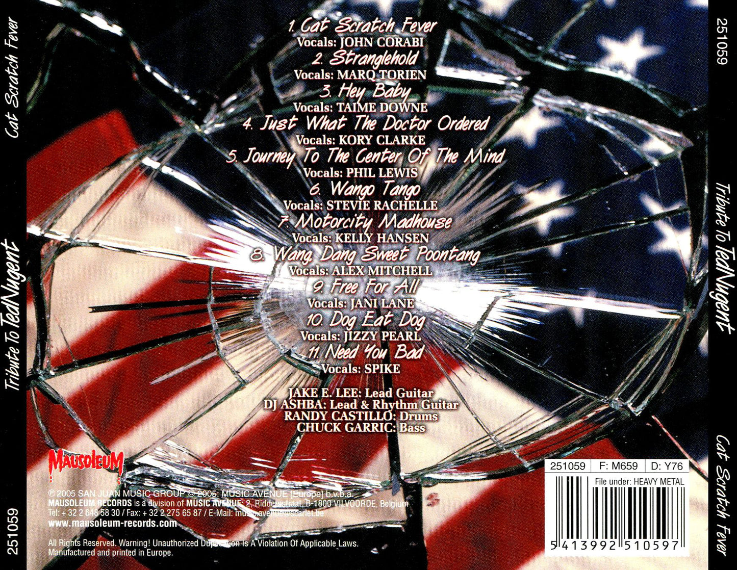 Cat Scratch Fever: Tribute to Ted Nugent