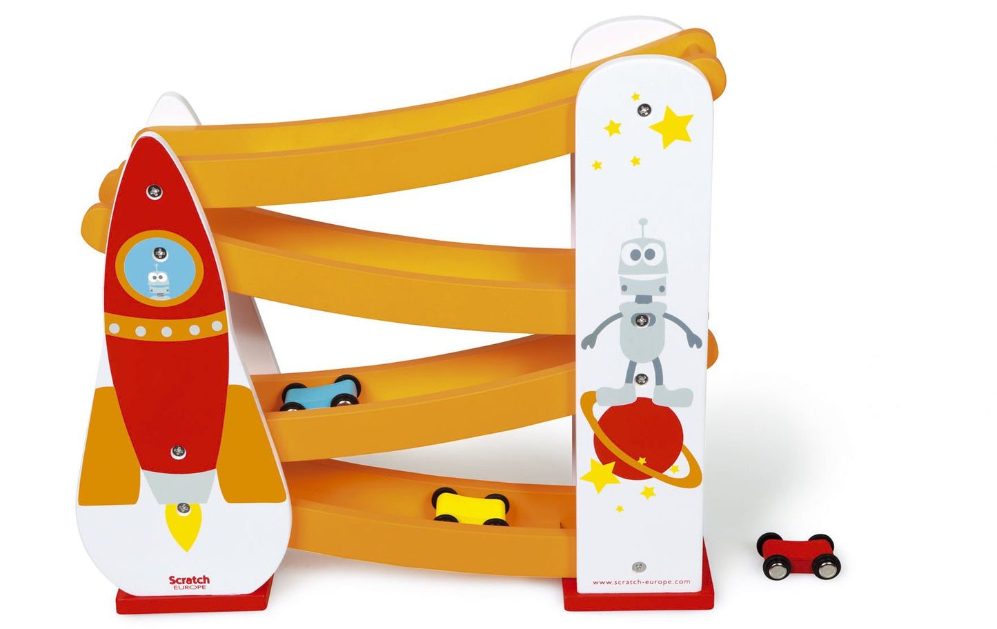 ROLLING SLOPE - ROCKET with 3 cars