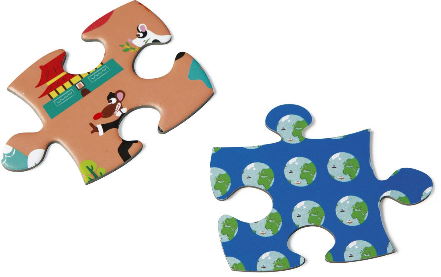 Scratch Preschool: PUZZLE 150pcs World Map