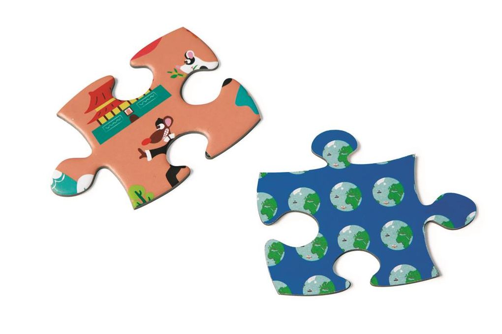 Scratch Preschool: PUZZLE 150pcs World Map