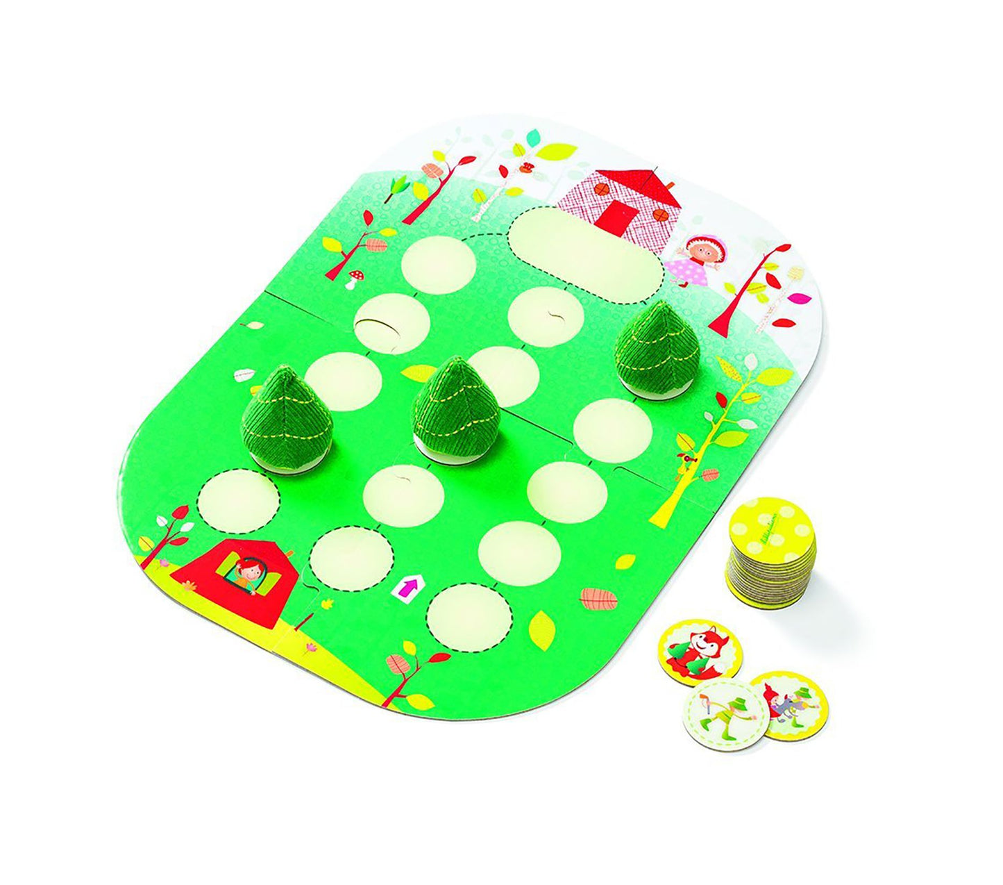 Lilliputiens Whoo Hop Red Riding Hood Game