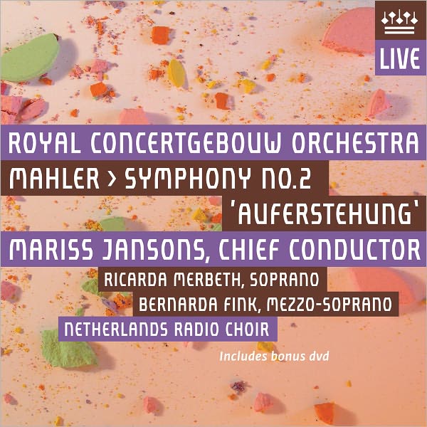 Live - Mahler - Symphony No. 2 - Royal Concertgebouw Orchestra - Jansons [CD/DVD]