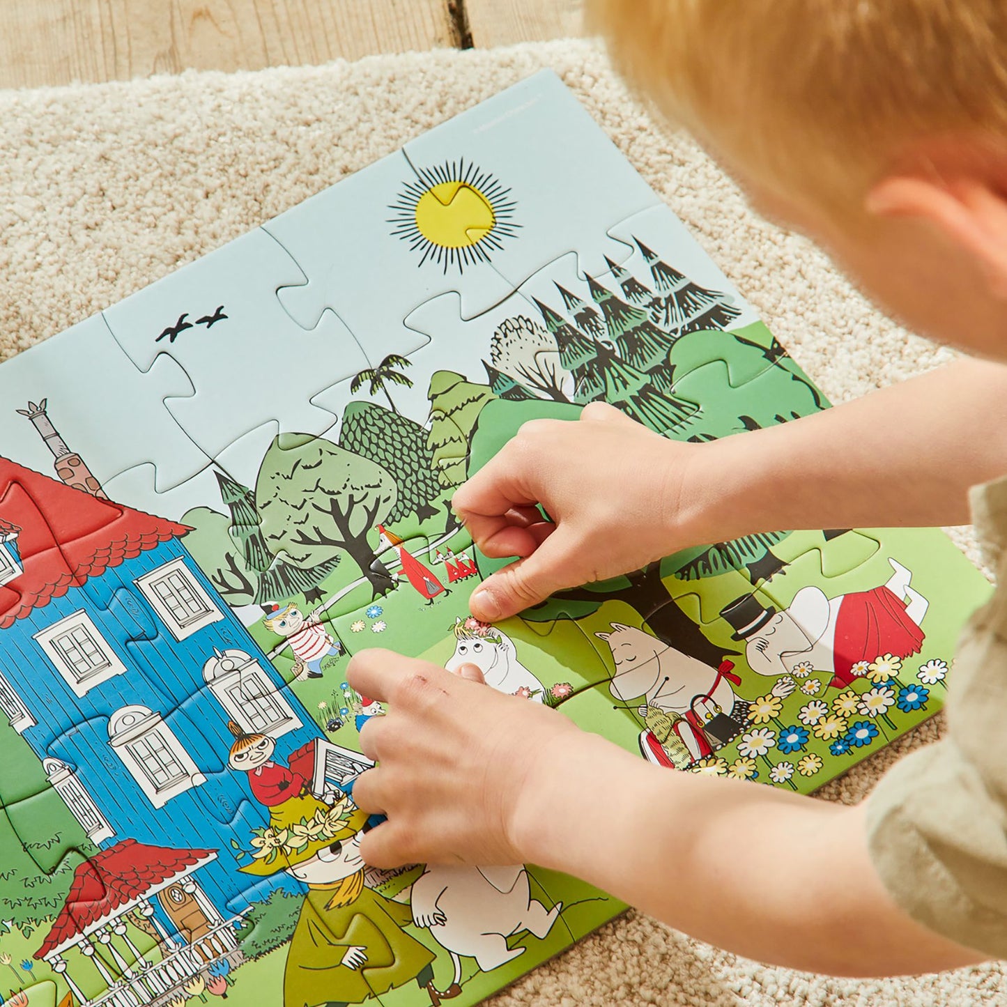 Moomin Shaped Deco 24 Piece Puzzle