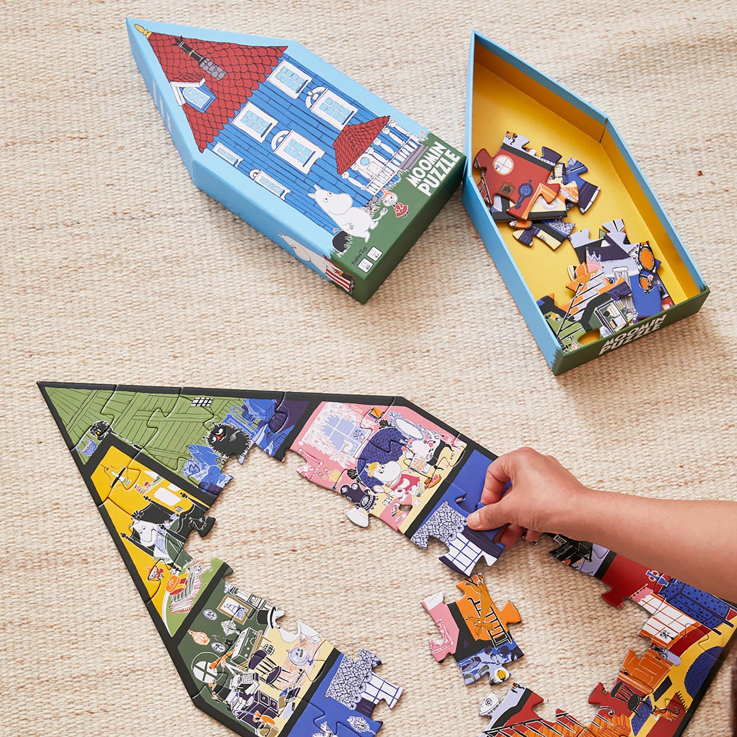 The Moomins Deco 40 Piece Puzzle House