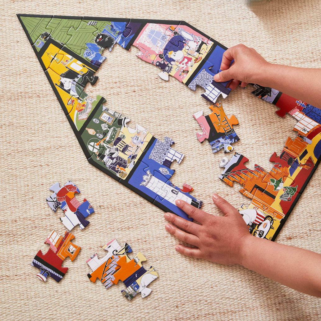 The Moomins Deco 40 Piece Puzzle House