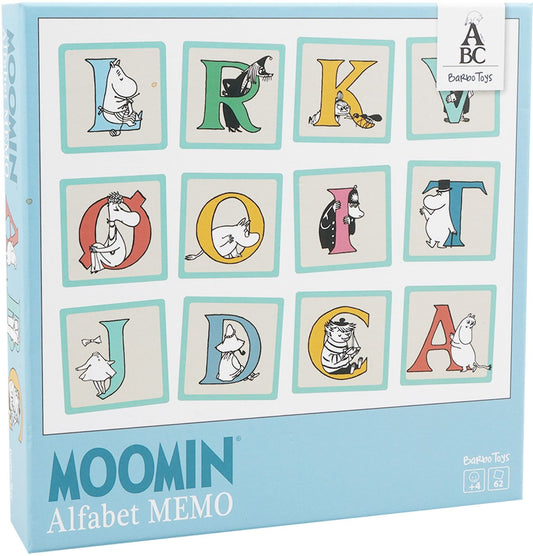 Moomin Alphabet Memo