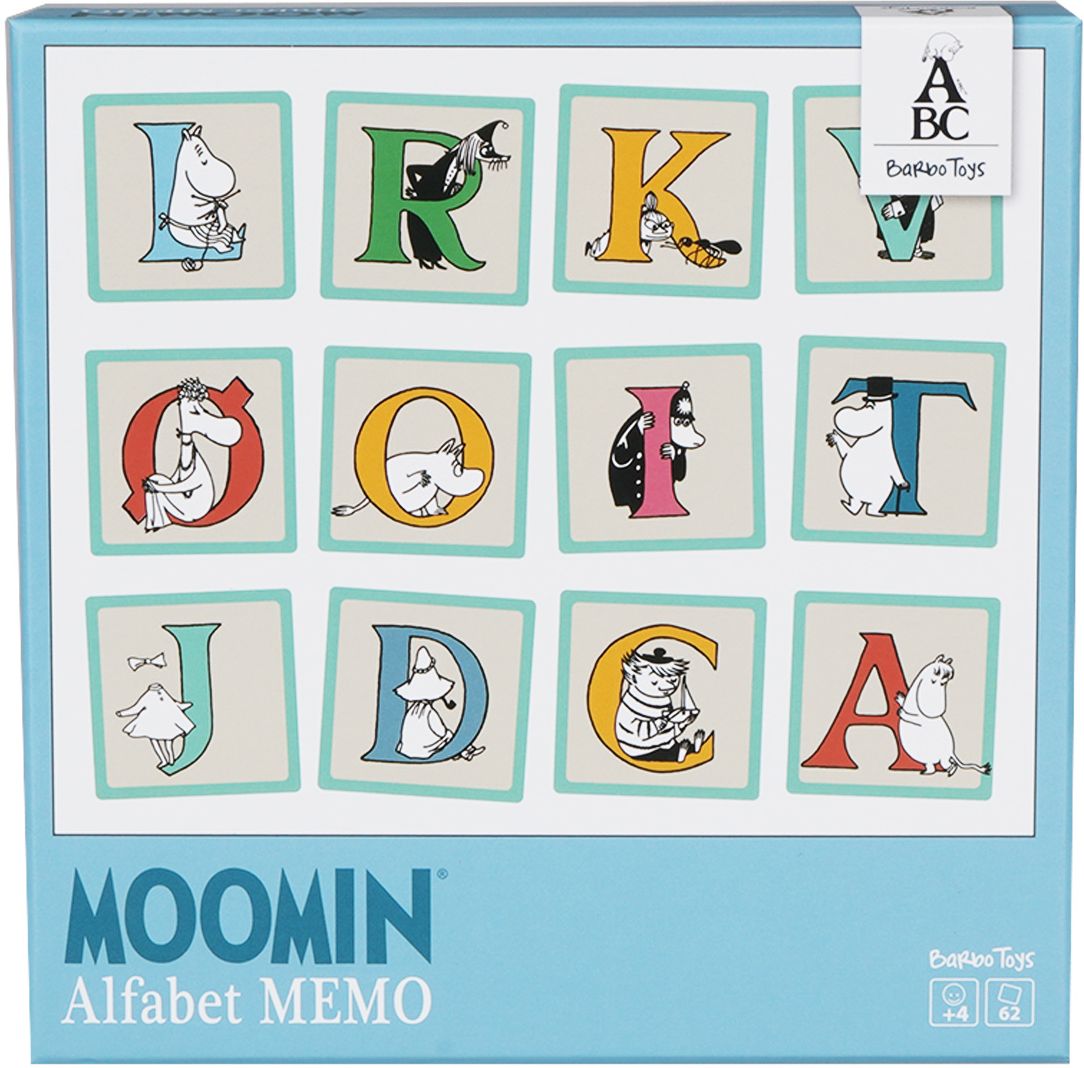 Moomin Alphabet Memo