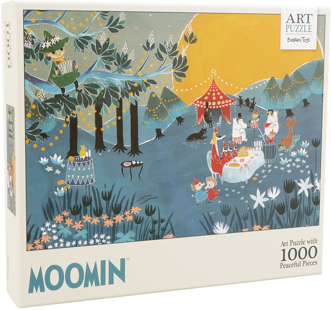 Moomin Blue Forest Art 1000 Piece Puzzle