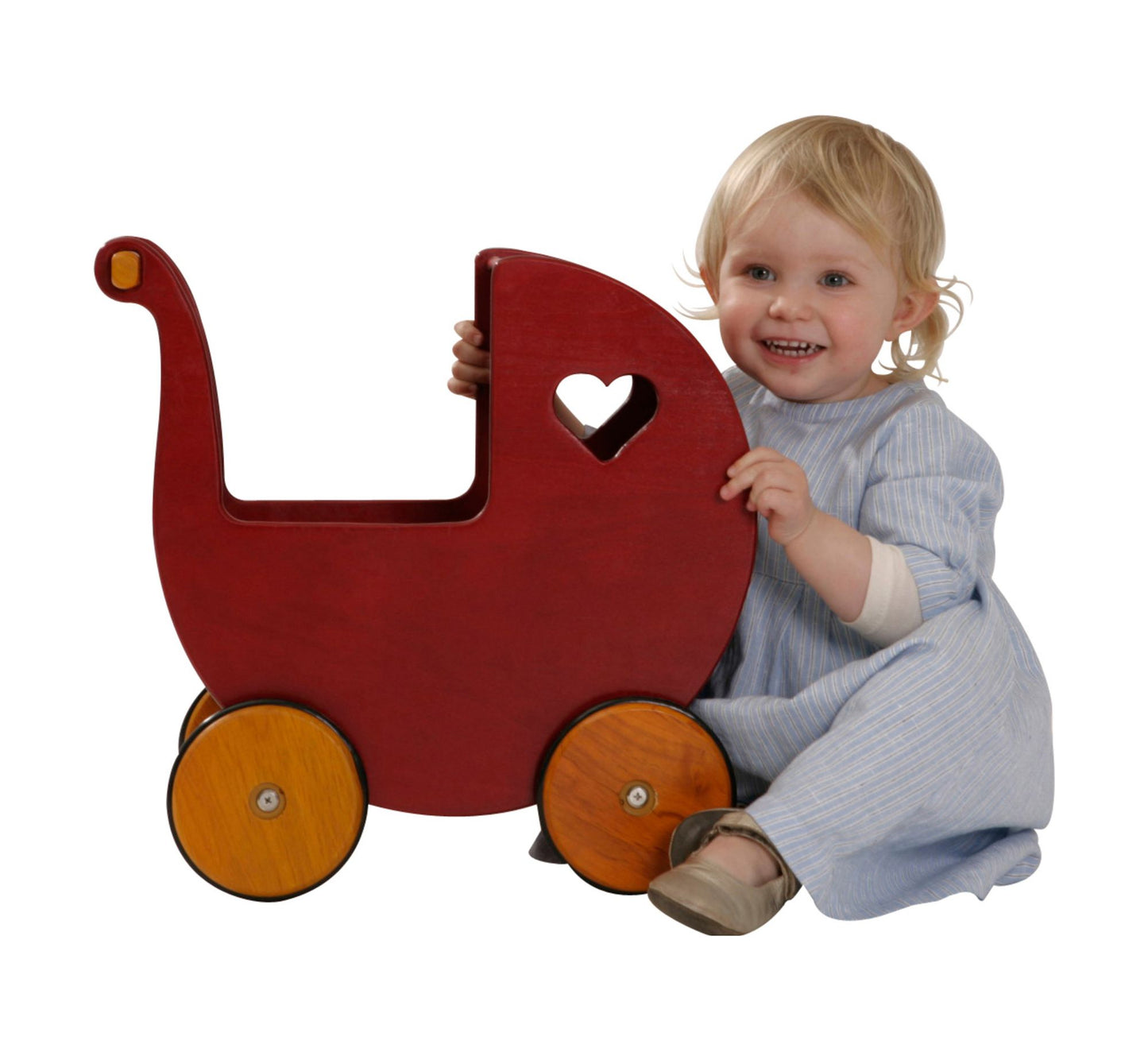Moover Dolls Pram Red