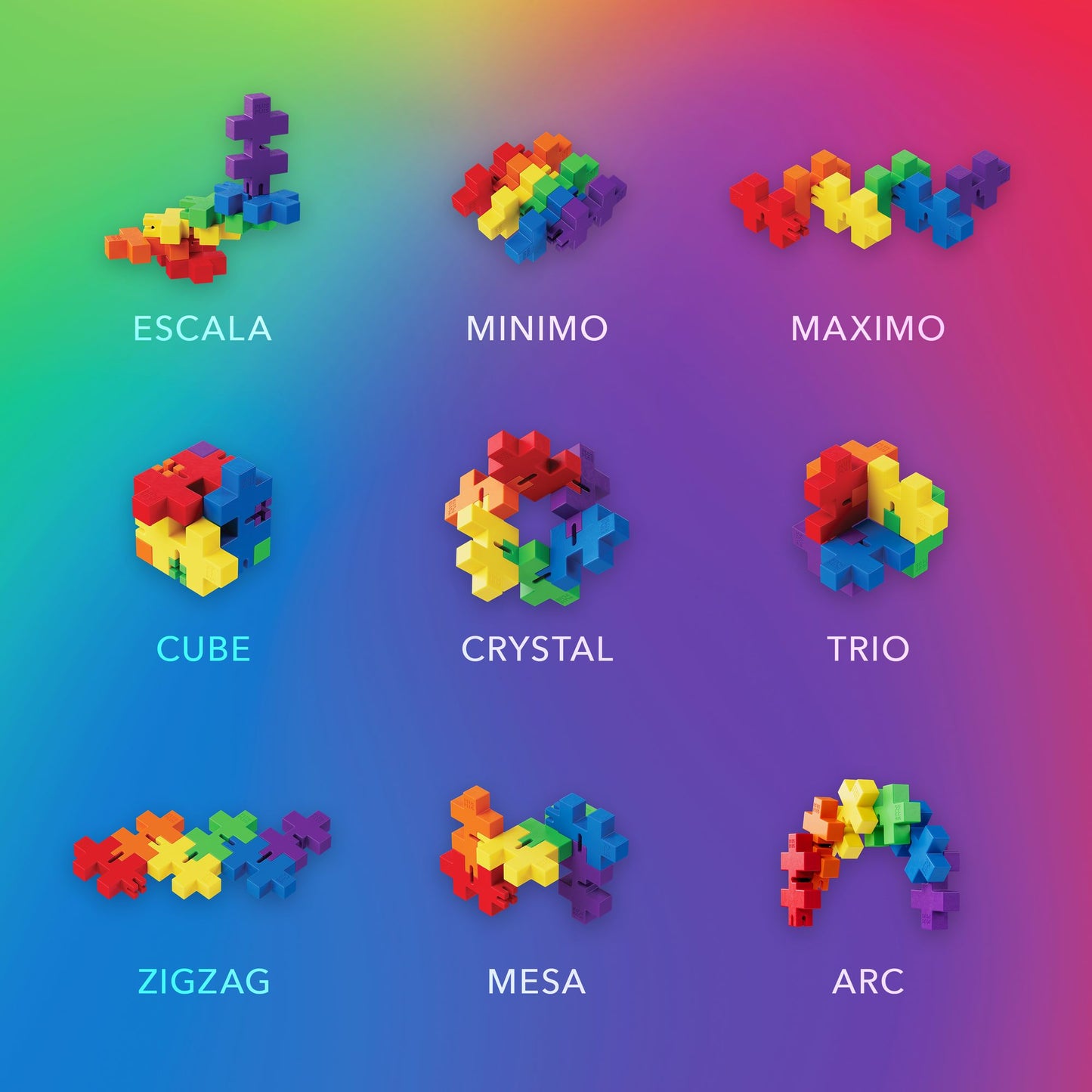 Hexel Fidget Toy, Spectrum