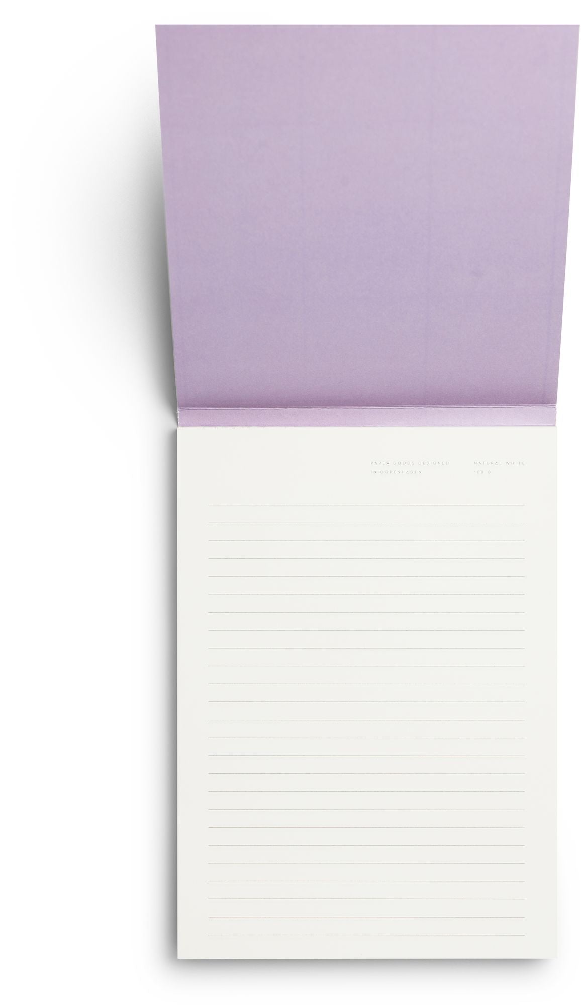 JO notepad, medium, Yellow check- Lined sheets - 60 sheets
