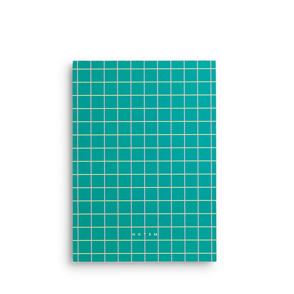 JO notepad, medium, New Green Grid - Dotted sheets - 60 sheets