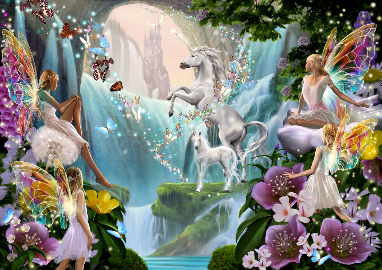 MAGIC UNICORNS 100 Pc Puzzle