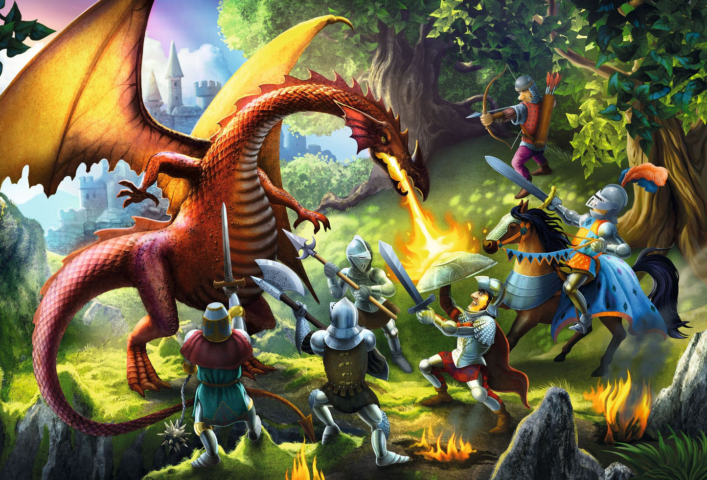 Meeting the Dragon - 100 PC Puzzle
