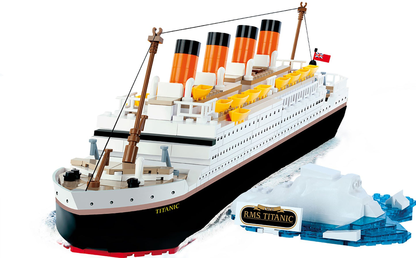 COBI - Action Town 1914 Titanic White Star Line, 500 Block Building Set