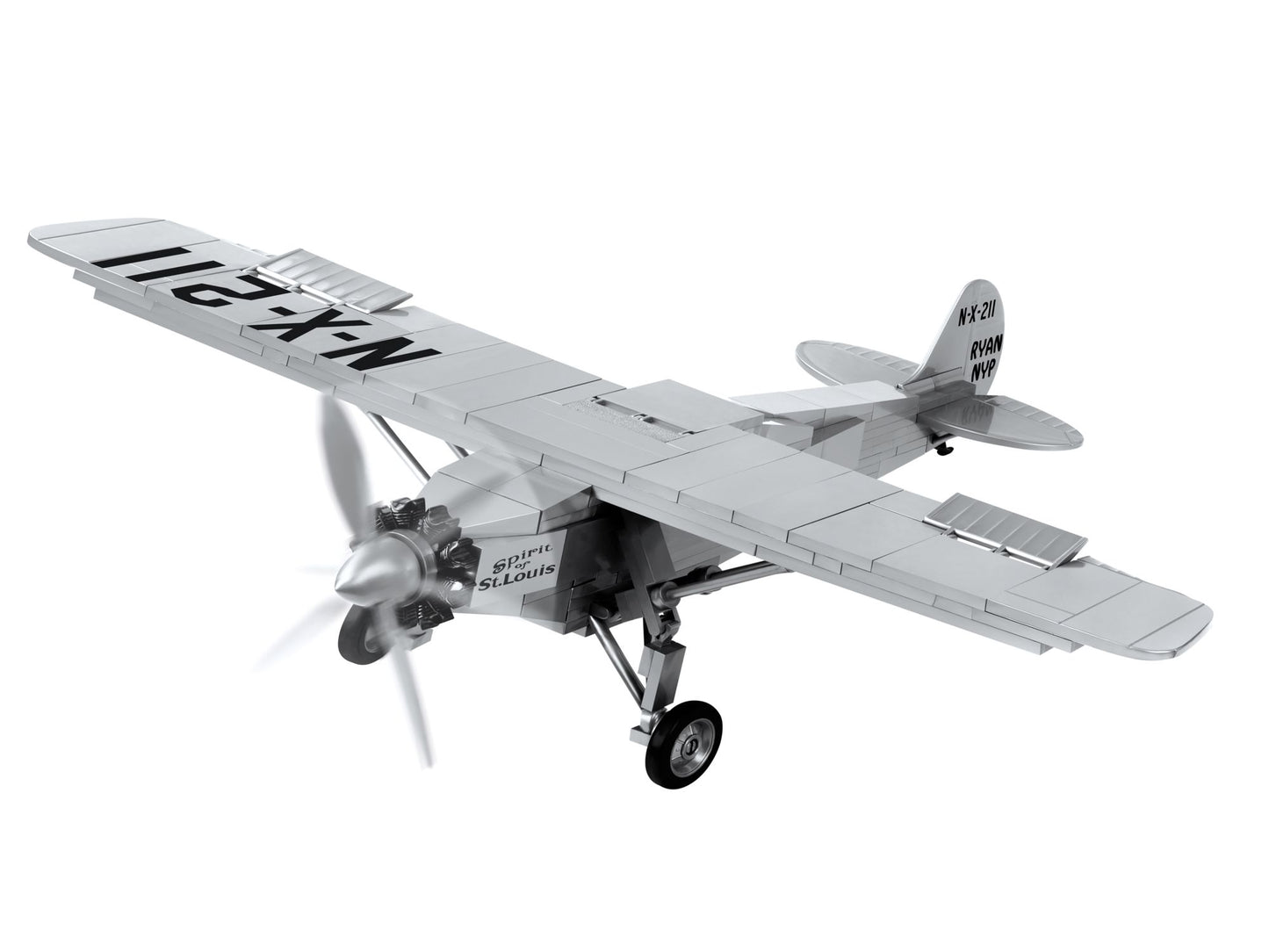 COBI Smithsonian Ryan NYP Spirit of St. Louis Plane 210 Piece Construction Blocks Building Kit