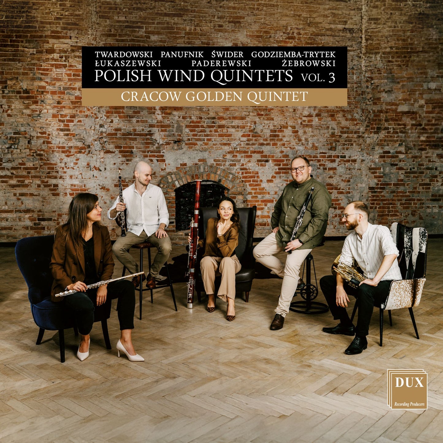 Polish Wind Quintets, Vol. 3 (Lukaszewski / Swider / Cracow Golden Quintet)